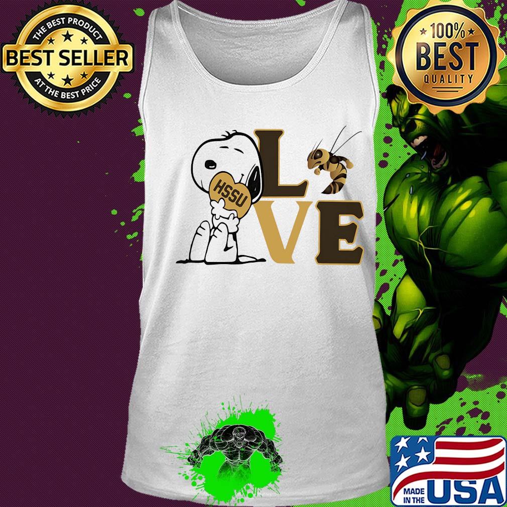Snoopy love HSSU harris stowe state university athletics heart s Tank top Snoopy love HSSU harris stowe state university athletics heart s Tank top
