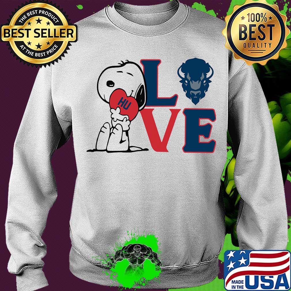 Snoopy love hu howard university heart s Sweater Snoopy love hu howard university heart s Sweater