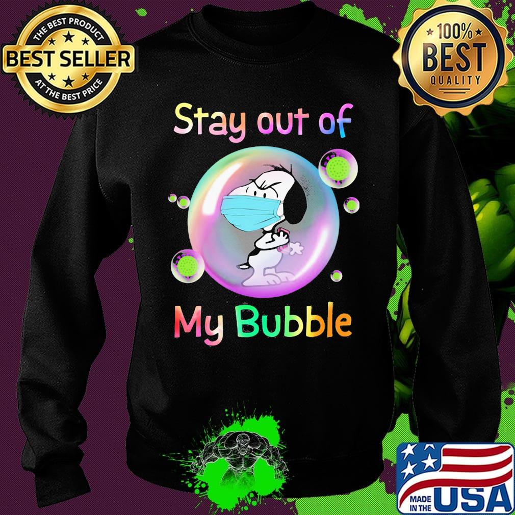 Snoopy mask stay out of my bubble covid-19 s Sweater Snoopy mask stay out of my bubble covid-19 s Sweater