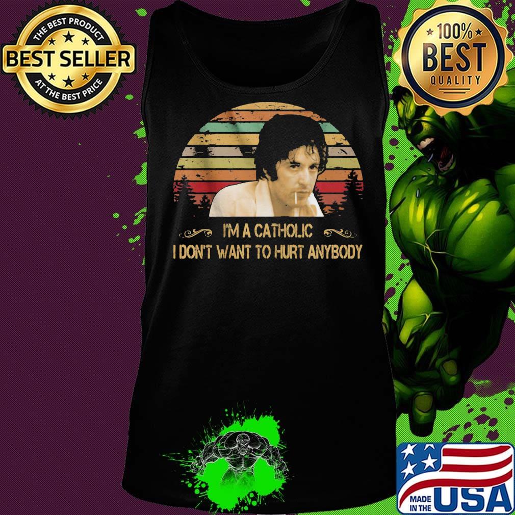 Sonny wortzik i'm a catholic i don't want to hurt anybody vintage retro s Tank top Sonny wortzik i'm a catholic i don't want to hurt anybody vintage retro s Tank top