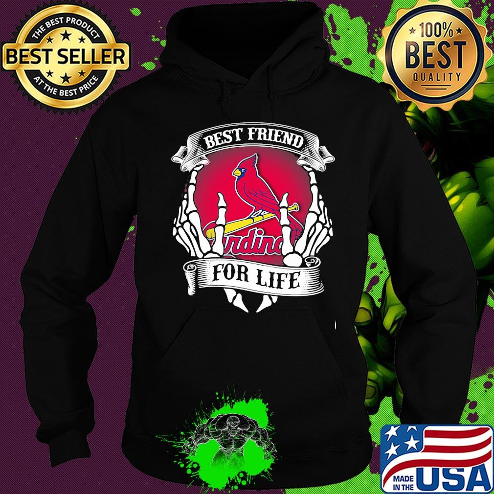 St. louis cardinals best friend for life seketon s Hoodie St. louis cardinals best friend for life seketon s Hoodie