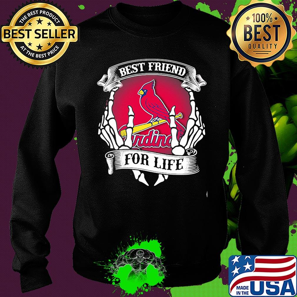 St. louis cardinals best friend for life seketon s Sweater St. louis cardinals best friend for life seketon s Sweater