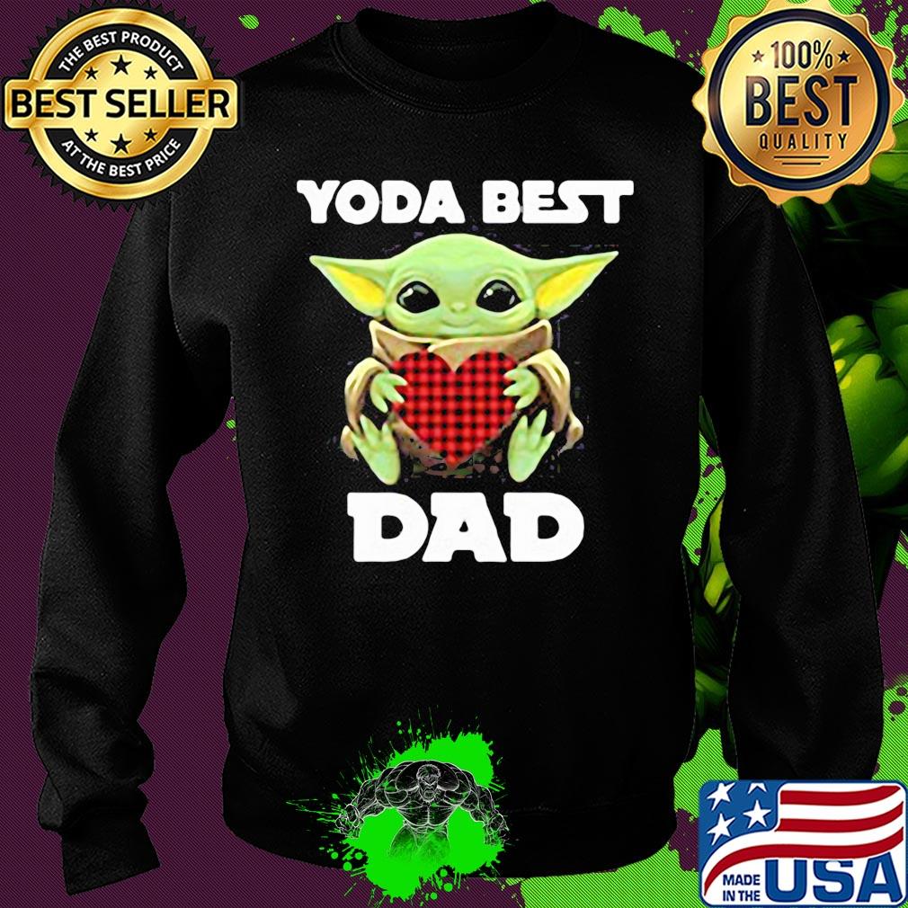Star wars baby yoda best dad heart happy father's day s Sweater Star wars baby yoda best dad heart happy father's day s Sweater