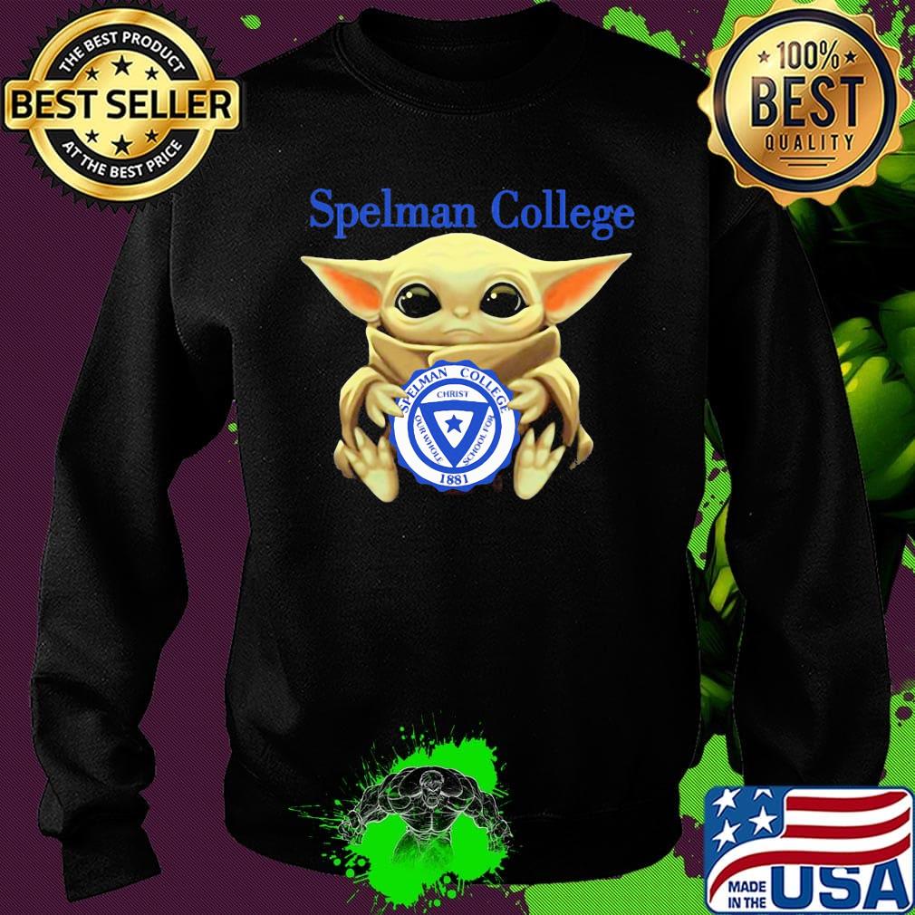 Star wars baby yoda hug spelman college s Sweater Star wars baby yoda hug spelman college s Sweater