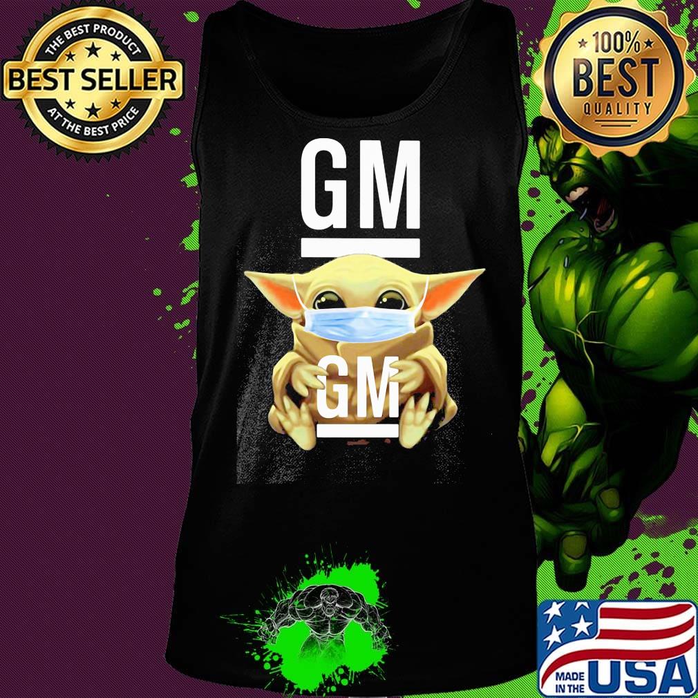 Star wars baby yoda mask hug general motor s Tank top Star wars baby yoda mask hug general motor s Tank top