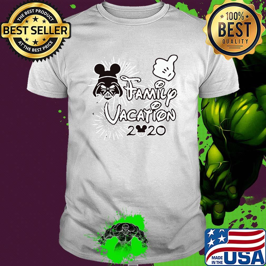Star wars darth vader family vacation 2020 mickey mouse shirt Star wars darth vader family vacation 2020 mickey mouse shirt