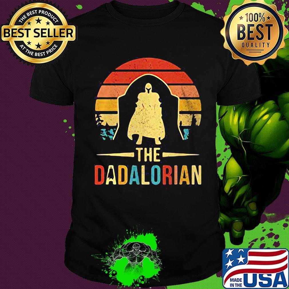 Star wars the dadalorian vintage retro shirt