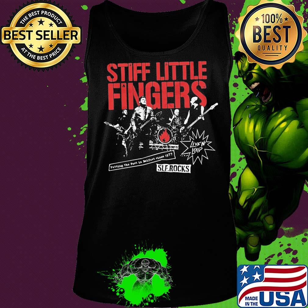 Stiff little fingers potting the past in golfnet since 1977 sle rocks s Tank top Stiff little fingers potting the past in golfnet since 1977 sle rocks s Tank top