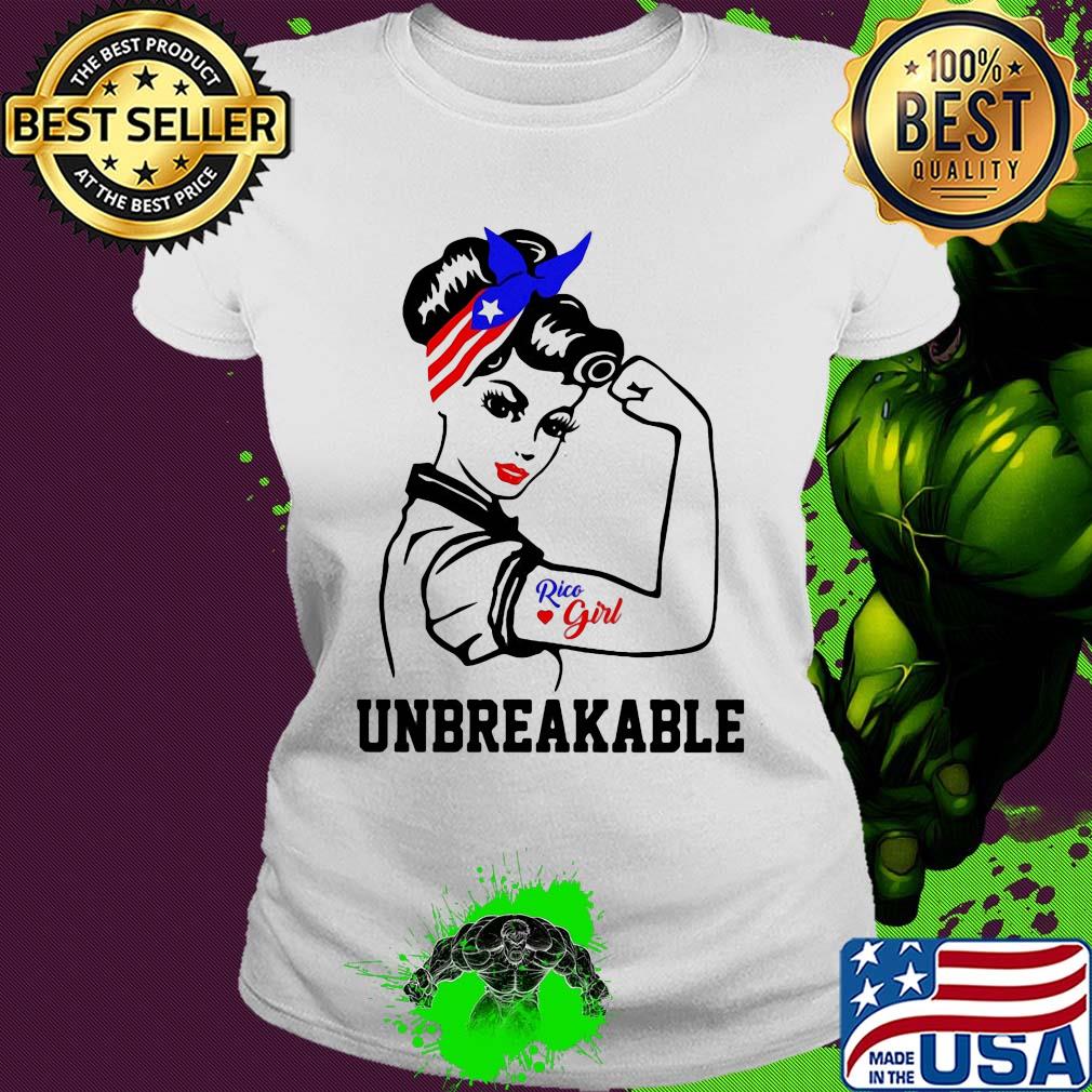 Strong woman rice girl unbreakable American flag veteran Independence Day s Ladies tee Strong woman rice girl unbreakable American flag veteran Independence Day s Ladies tee