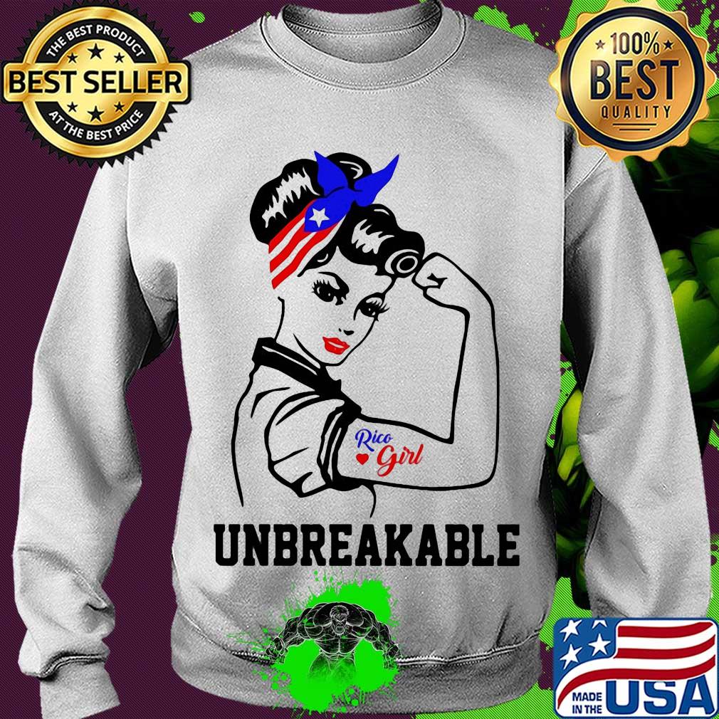 Strong woman rice girl unbreakable American flag veteran Independence Day s Sweater Strong woman rice girl unbreakable American flag veteran Independence Day s Sweater
