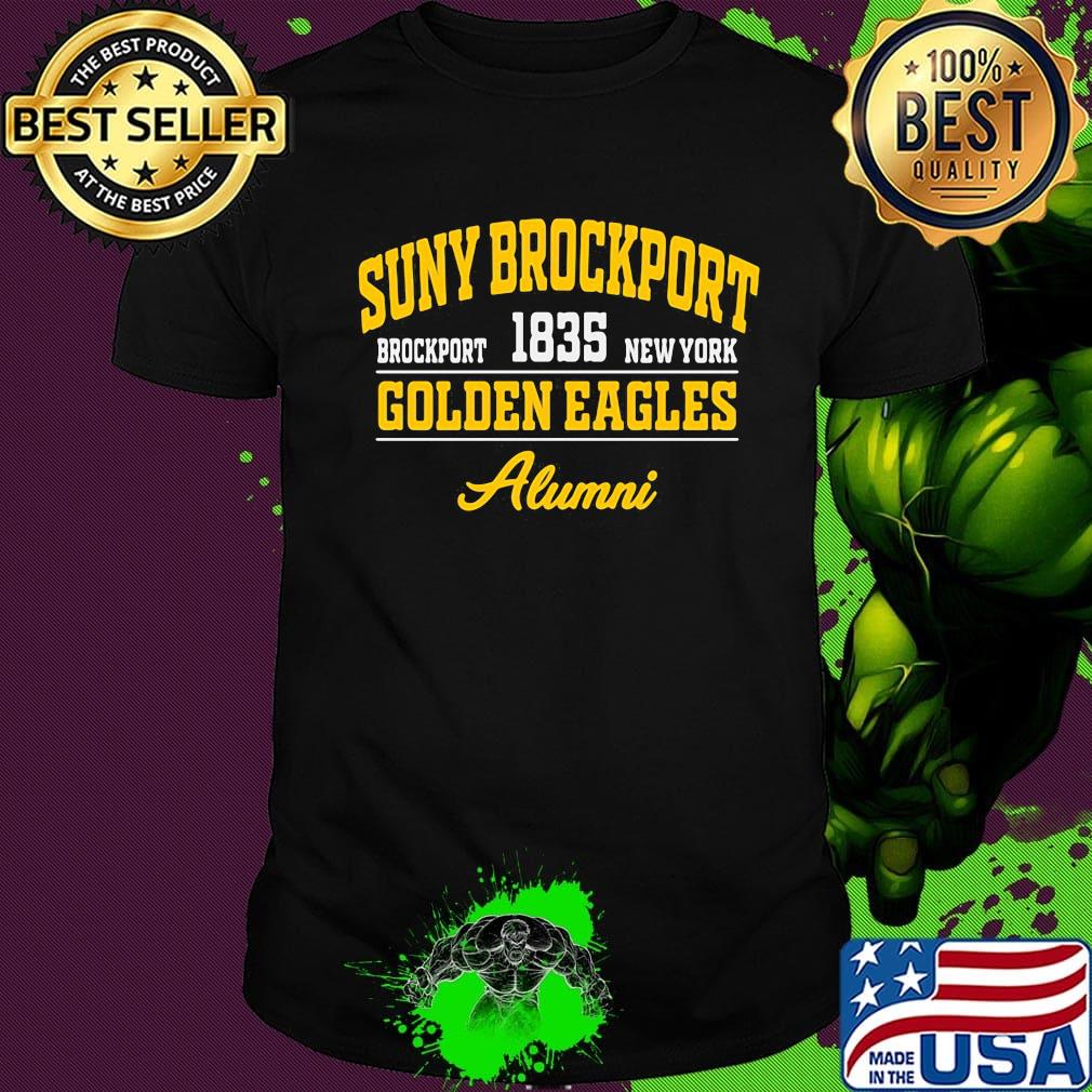 Suny brockport 1835 new york golden eagles alumni shirt
