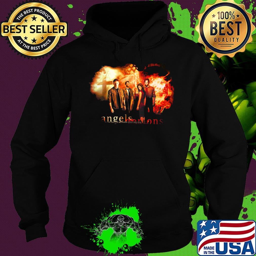 Supernatural angels seasons fire s Hoodie Supernatural angels seasons fire s Hoodie