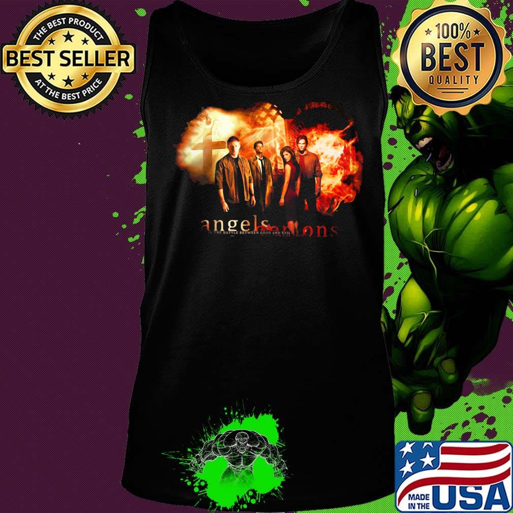 Supernatural angels seasons fire s Tank top Supernatural angels seasons fire s Tank top