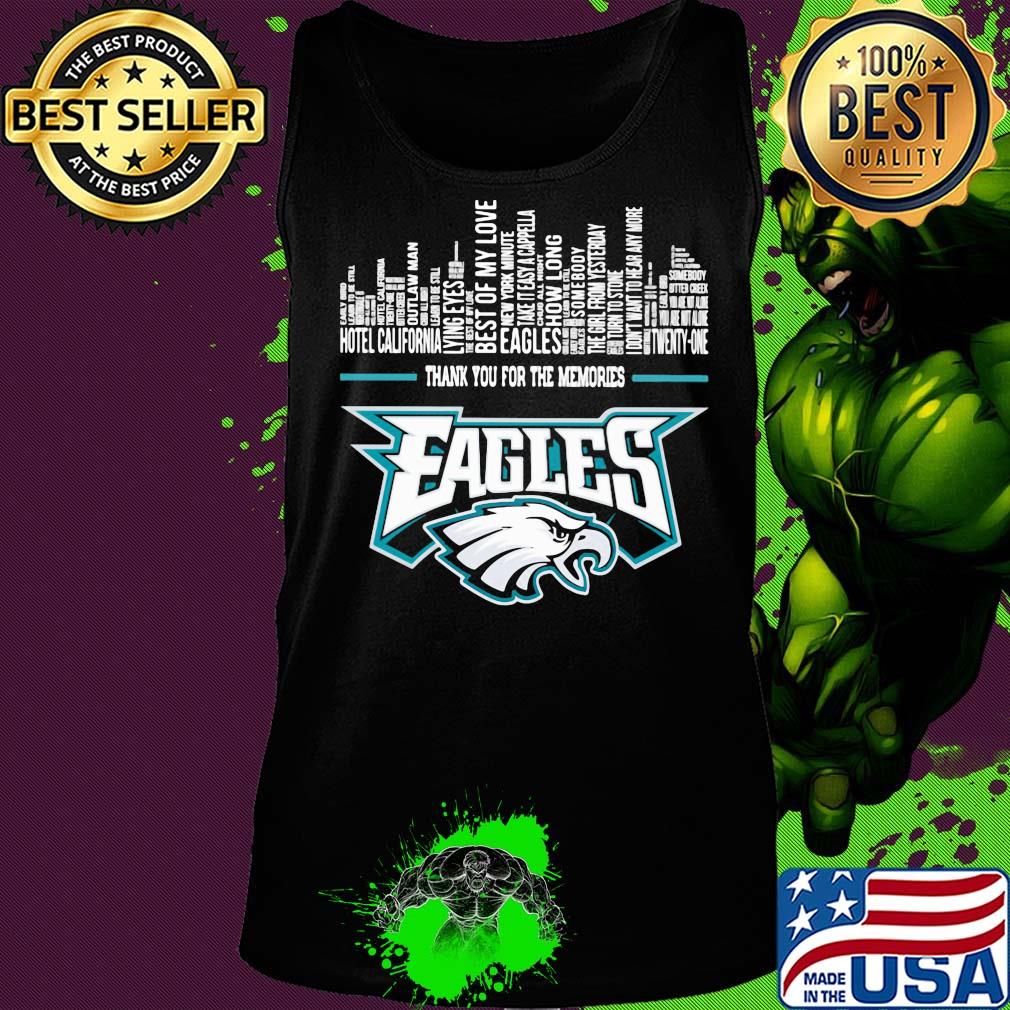 Thank you for the memories philadelphia eagles football s Tank top Thank you for the memories philadelphia eagles football s Tank top