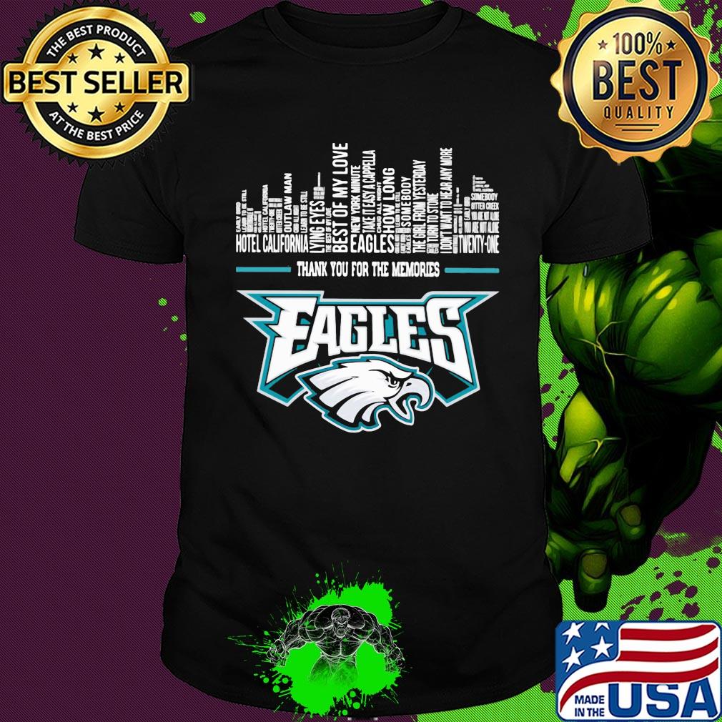 Thank you for the memories philadelphia eagles football shirt Thank you for the memories philadelphia eagles football shirt
