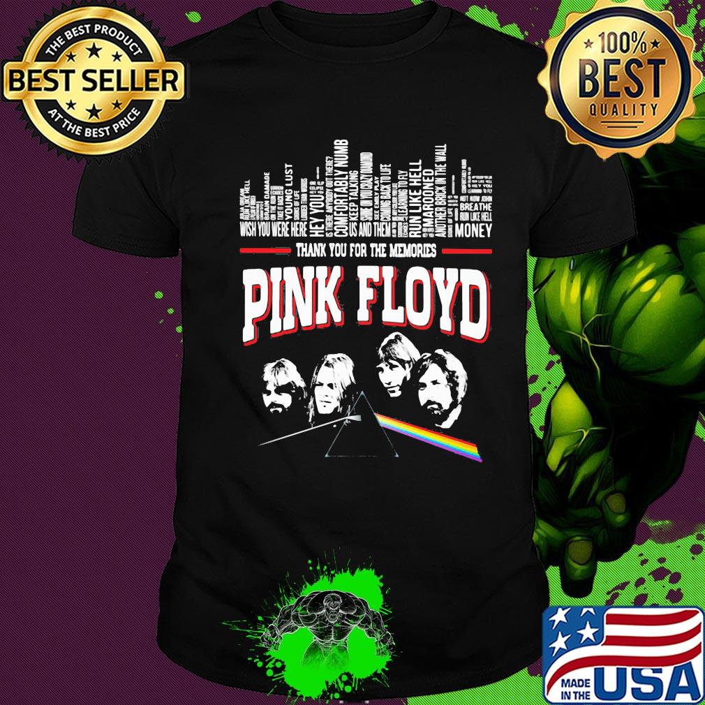 Thank you for the memories pink floyd shirt