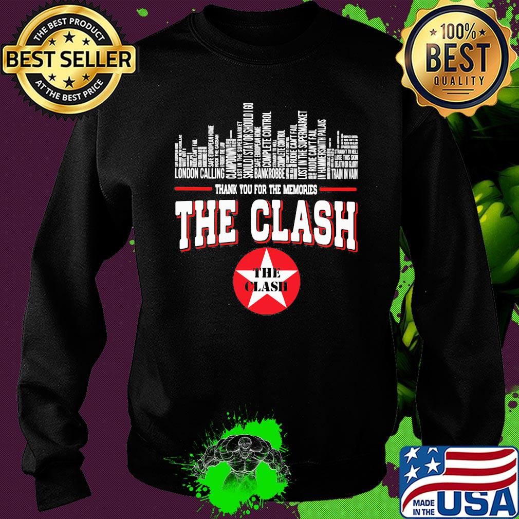 Thank you for the memories the clash s Sweater Thank you for the memories the clash s Sweater