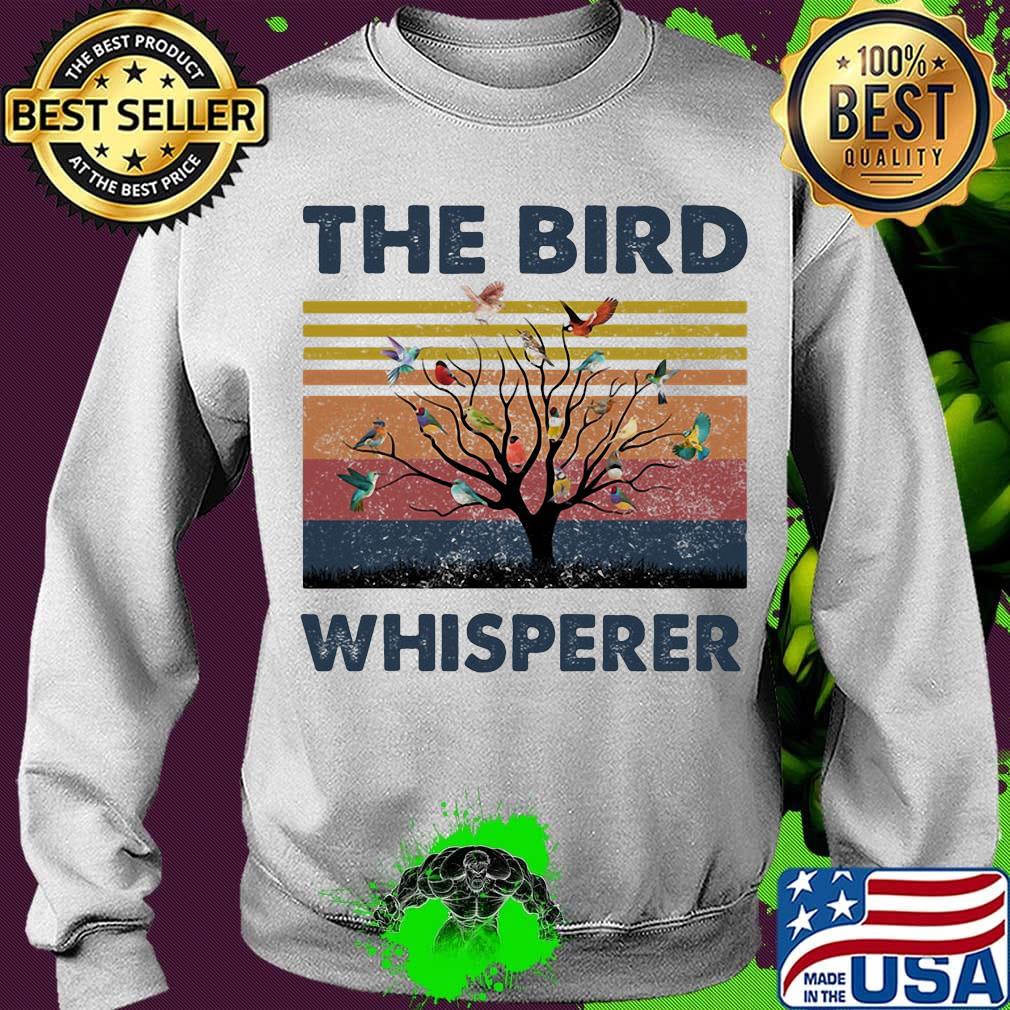 The bird whisperer vintage retro s Sweater The bird whisperer vintage retro s Sweater