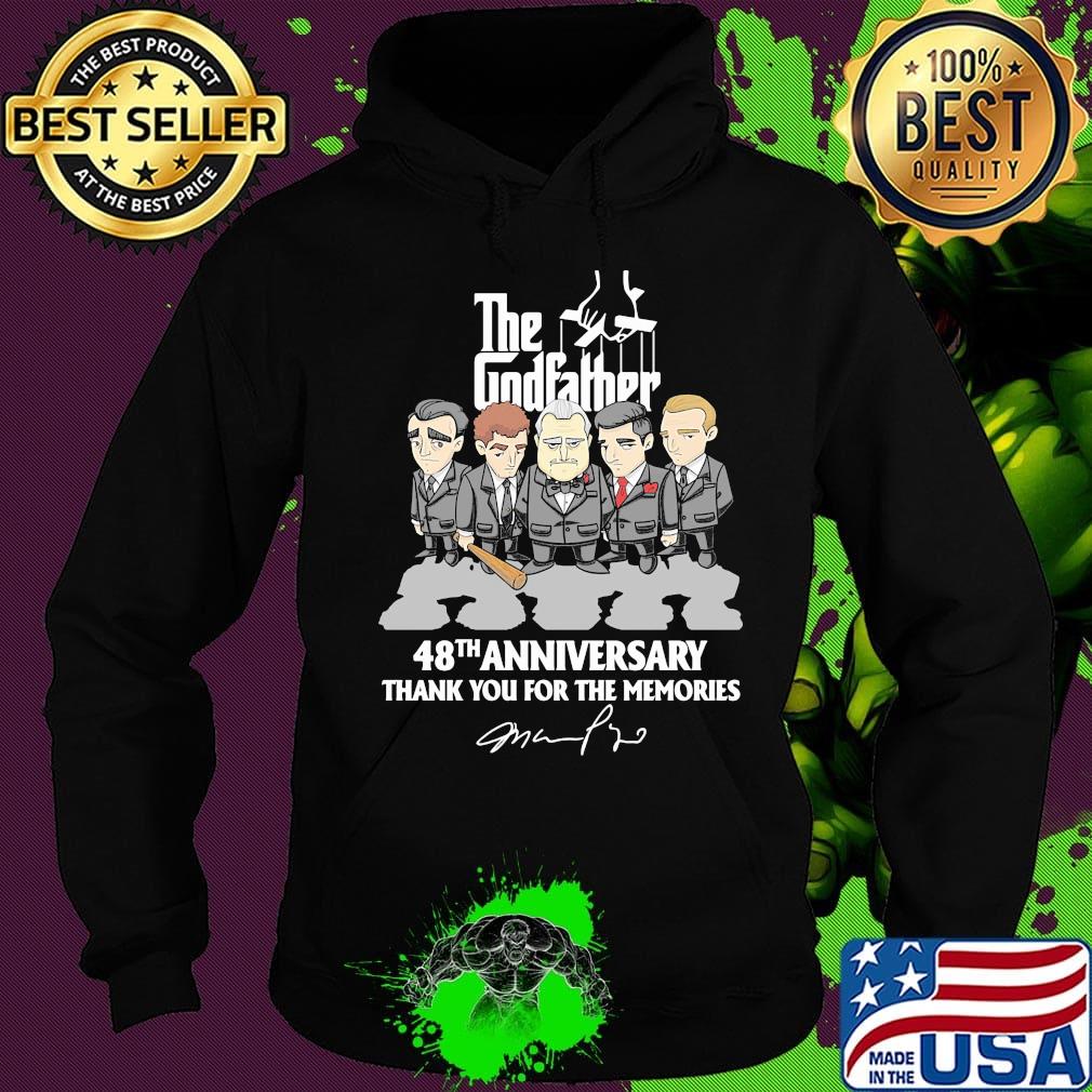 The godfather 48th anniversary thank you for the memories signatures s Hoodie The godfather 48th anniversary thank you for the memories signatures s Hoodie