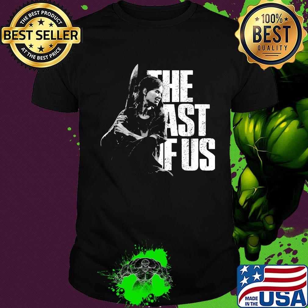 The last of us the woman holds the knife shirt