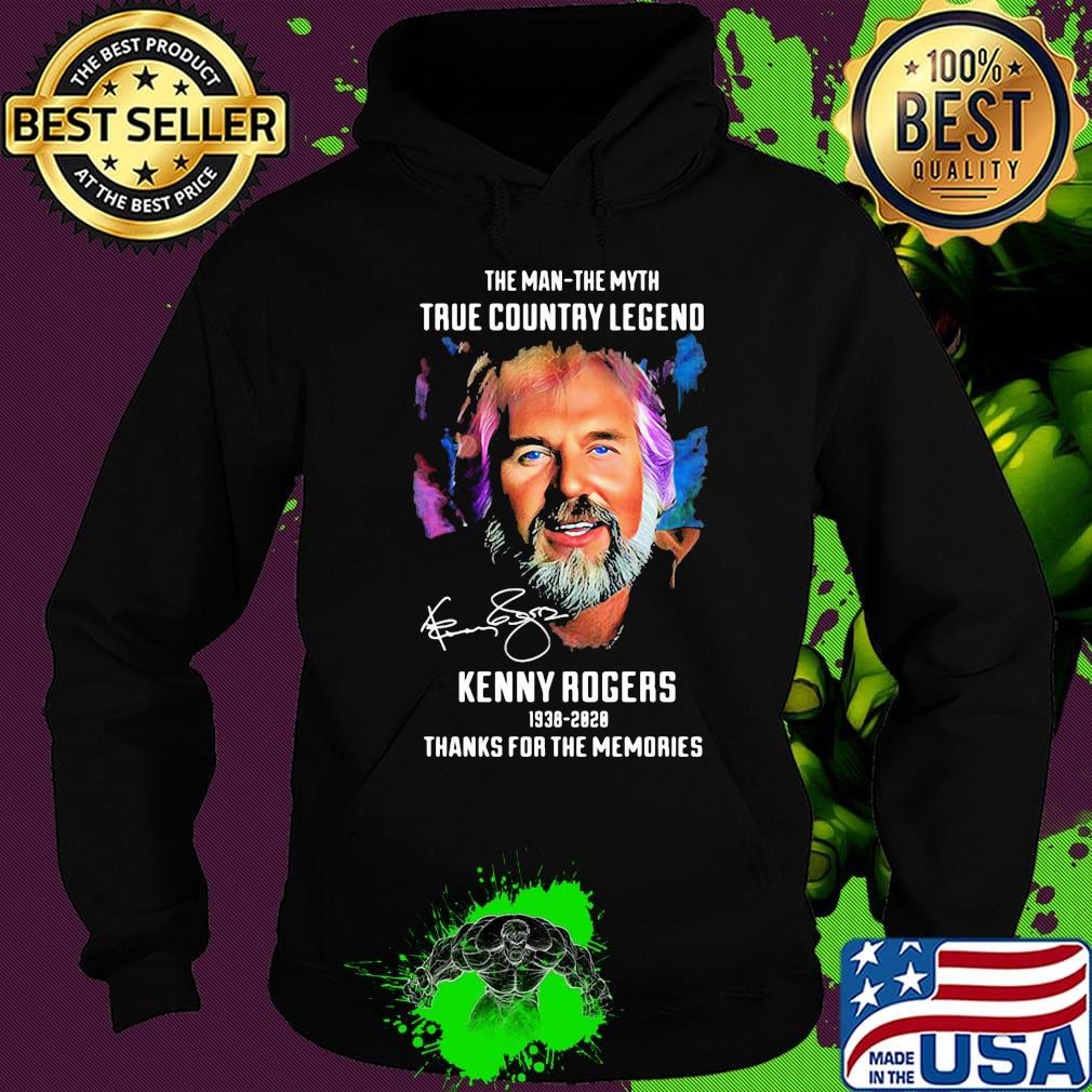 The man the myth true country legend kenny rogers 1938 2020 thanks for the memories signature s Hoodie The man the myth true country legend kenny rogers 1938 2020 thanks for the memories signature s Hoodie