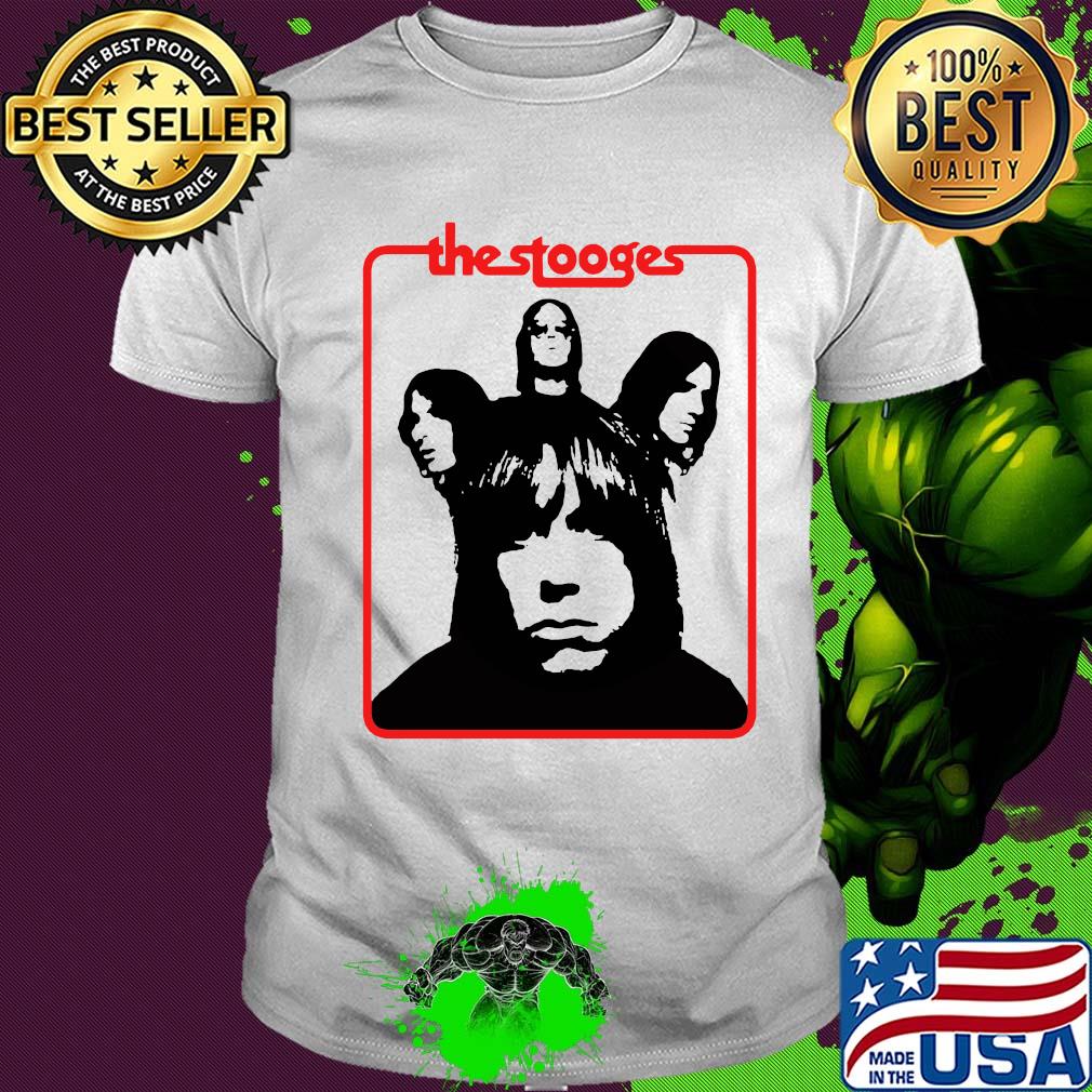 The stooges iggy pop rock band shirt