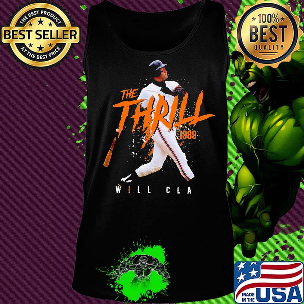 The thrill 1989 will-clark san francisco baseball s Tank top The thrill 1989 will-clark san francisco baseball s Tank top