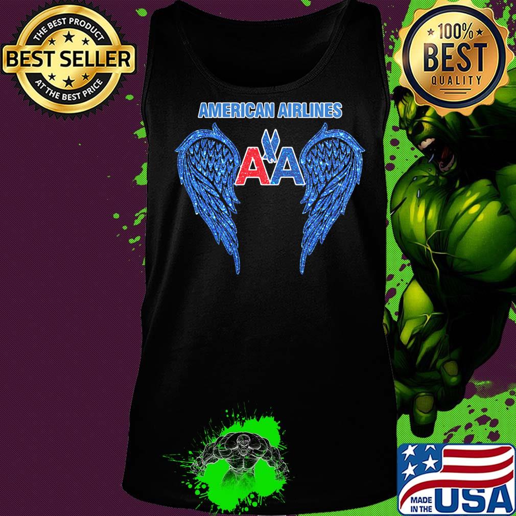 The wings american airlines logo diamond s Tank top The wings american airlines logo diamond s Tank top