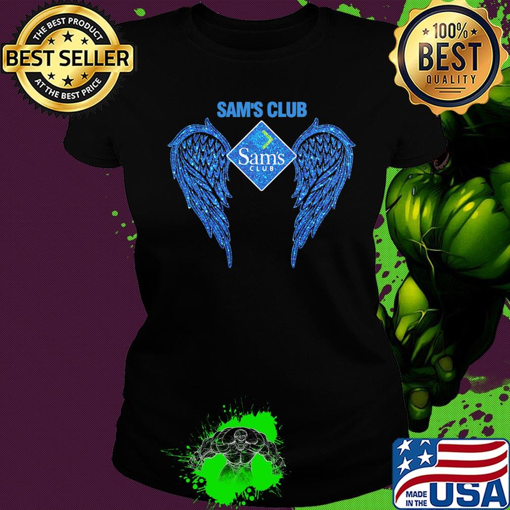 The wings sam's club logo diamond s Ladies tee The wings sam's club logo diamond s Ladies tee
