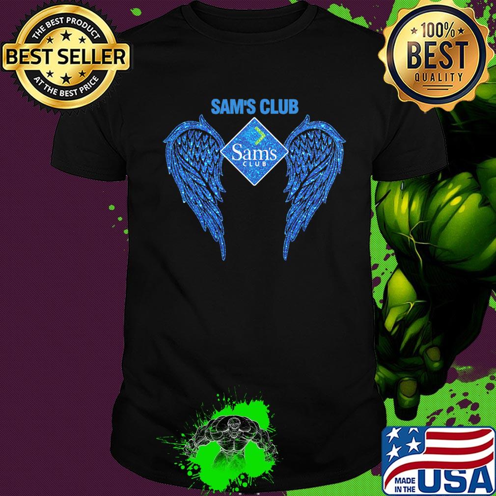 The wings sam's club logo diamond shirt