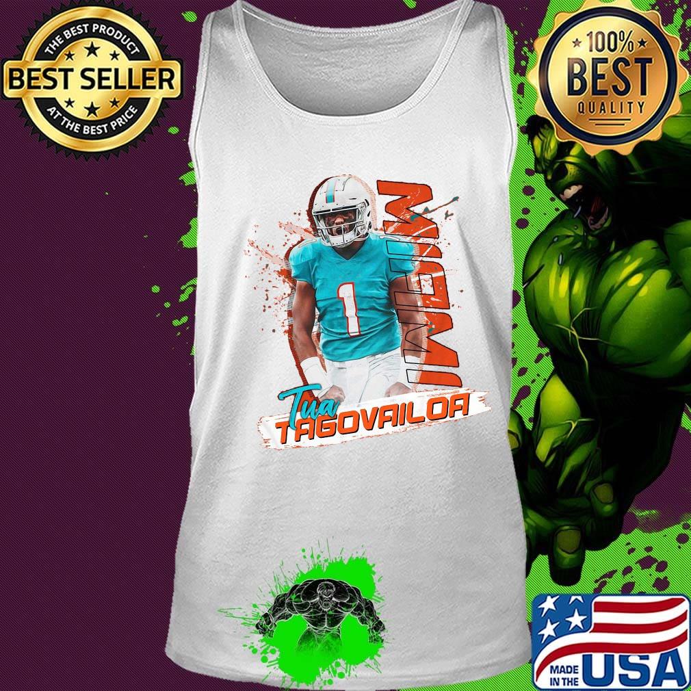 Tua tagovailoa 1 miami dolphins football s Tank top Tua tagovailoa 1 miami dolphins football s Tank top