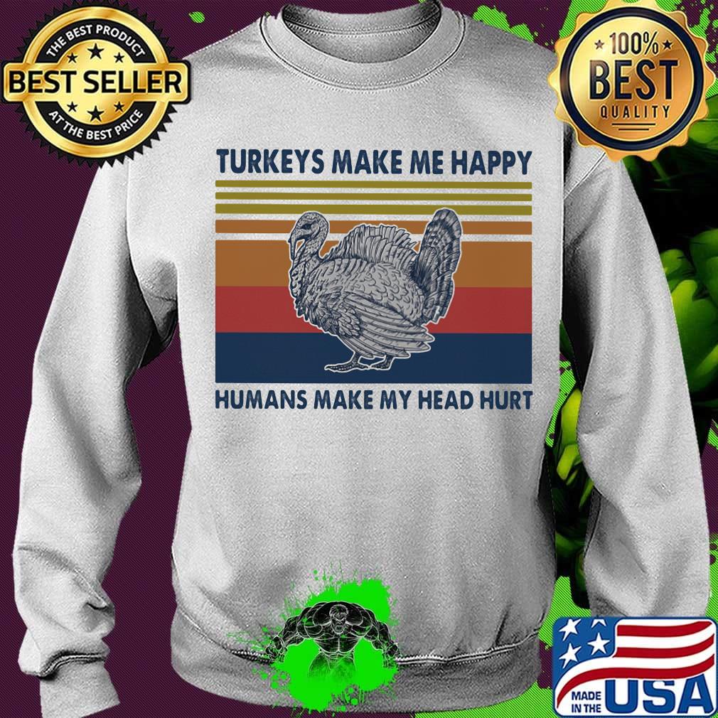 Tukeys make me happy humans make my head hurt vintage retro s Sweater Tukeys make me happy humans make my head hurt vintage retro s Sweater