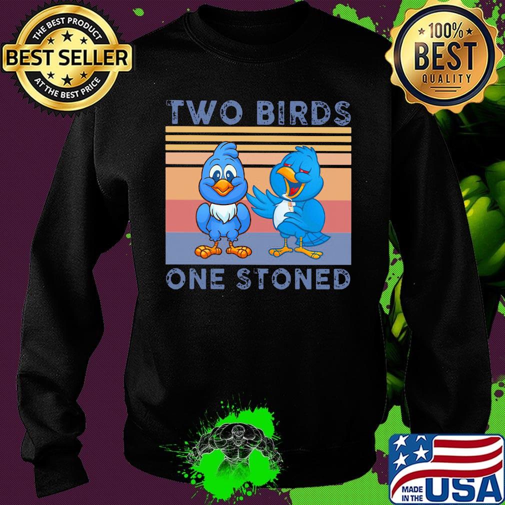 Two Birds One Stoned Vintage Rero Shirt Sweater Two Birds One Stoned Vintage Rero Shirt Sweater