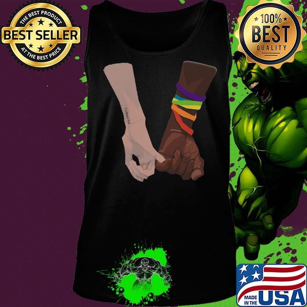 Two Hand Black Lives Matter Color Shirt Tank top Two Hand Black Lives Matter Color Shirt Tank top