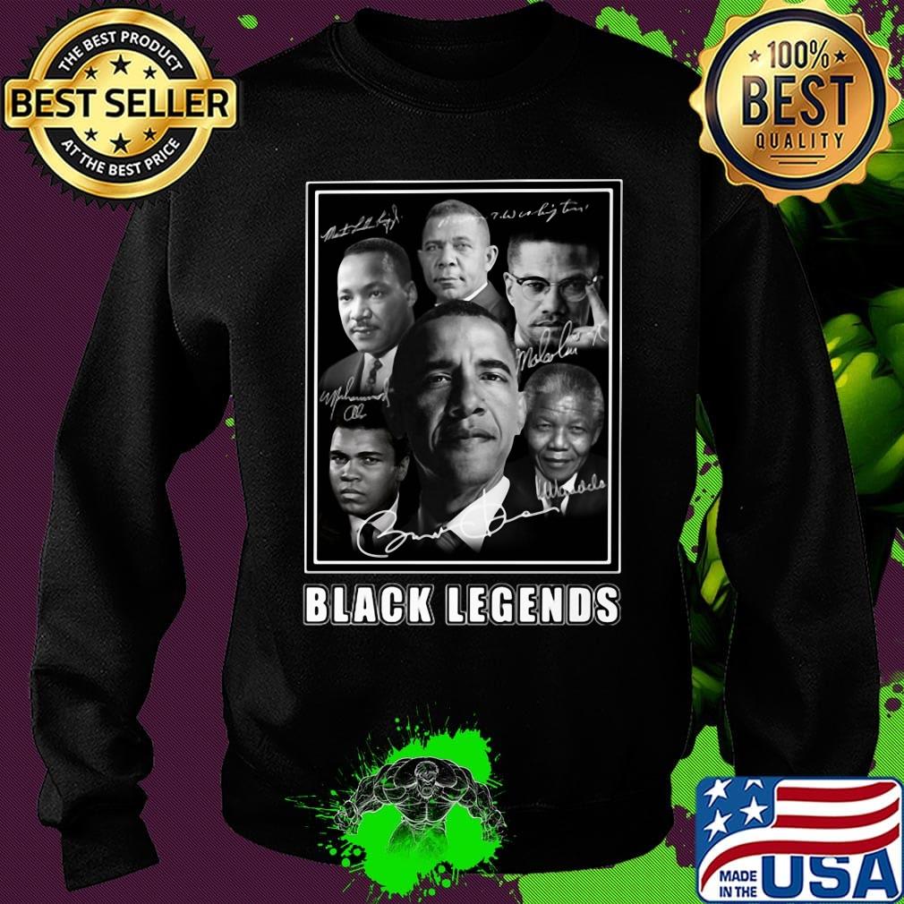 Vintage black history legends characters signatures s Sweater Vintage black history legends characters signatures s Sweater