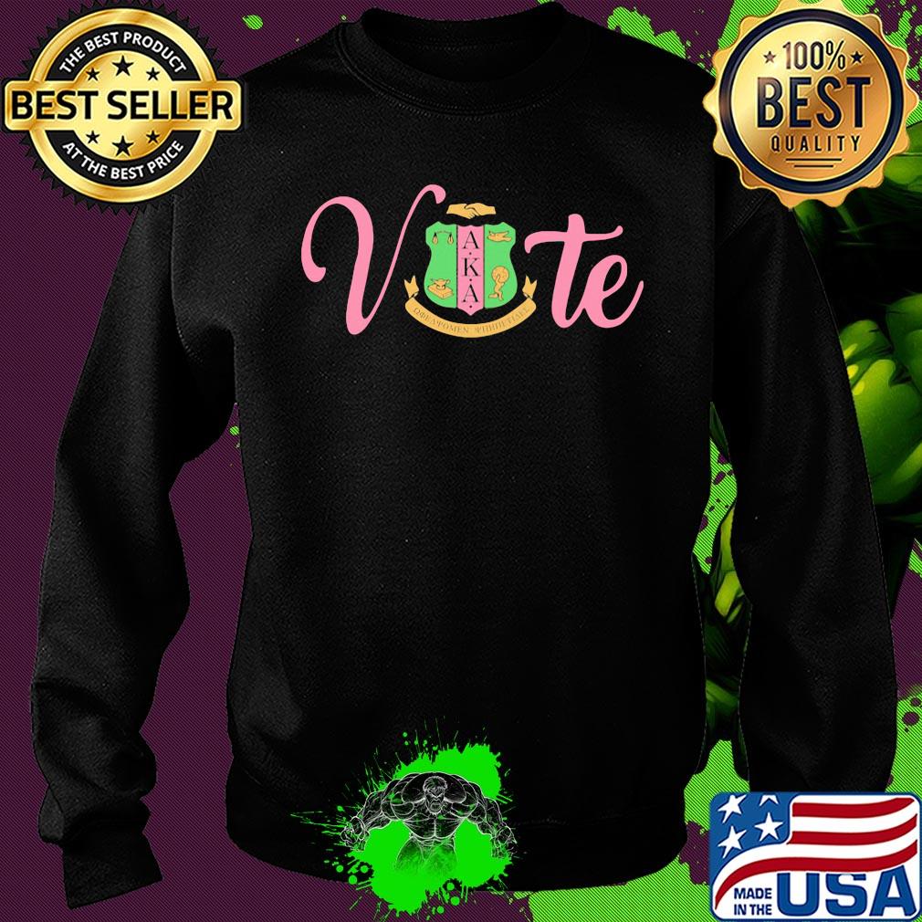 Vote alpha kappa alpha logo s Sweater Vote alpha kappa alpha logo s Sweater