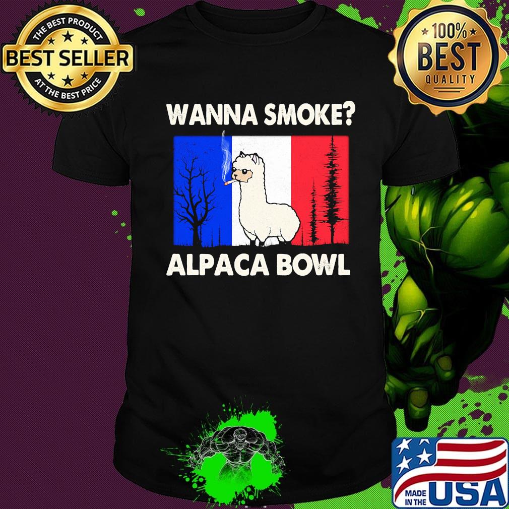 Wanna smoke alpaca bowl shirt (2)