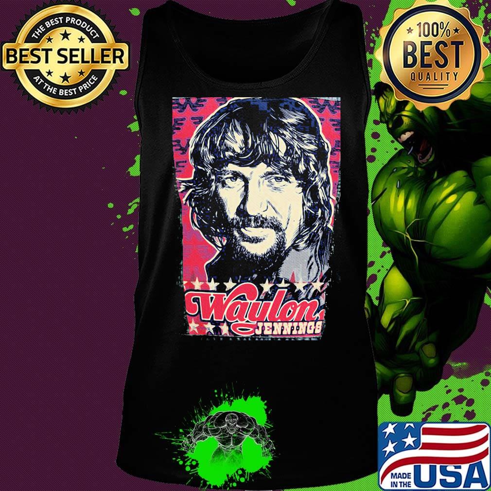 Waylon jennings stars art s Tank top Waylon jennings stars art s Tank top