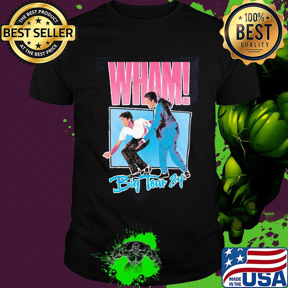 Wham big tour 84 george michael shirt