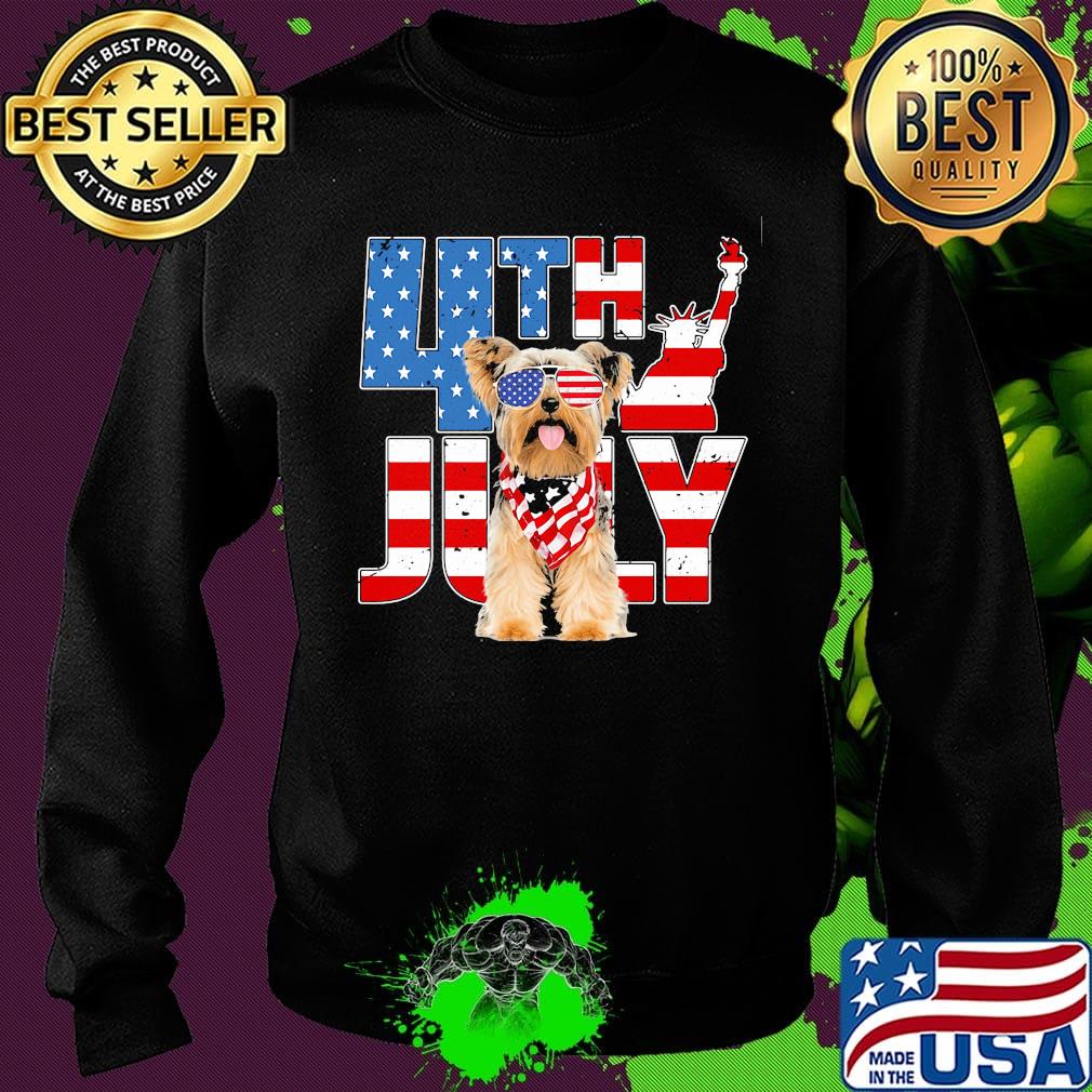 Yorkshire 4th July American flag veteran Independence day s Sweater Yorkshire 4th July American flag veteran Independence day s Sweater