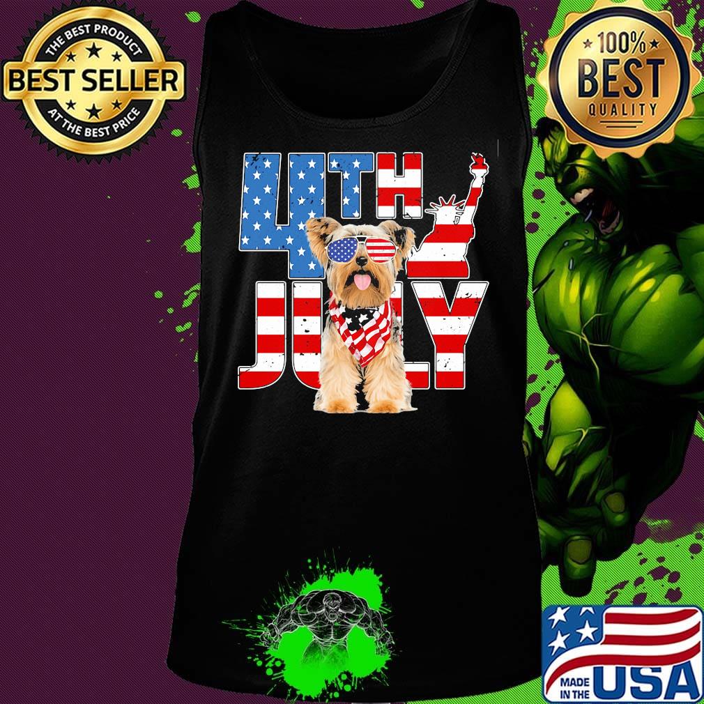 Yorkshire 4th July American flag veteran Independence day s Tank top Yorkshire 4th July American flag veteran Independence day s Tank top