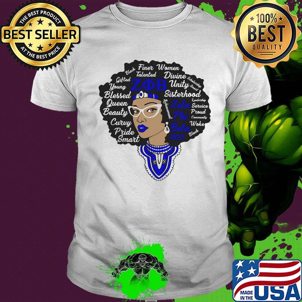 Zeta Phi Beta Black Queen Shirt
