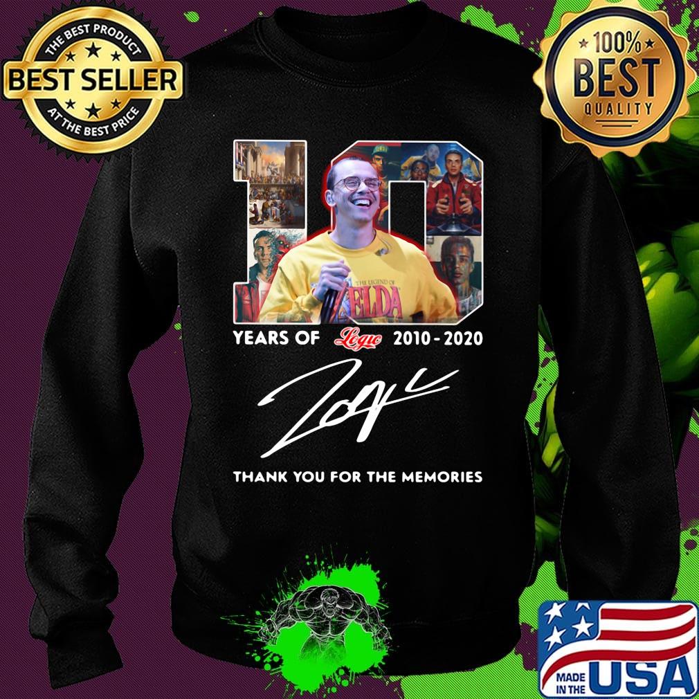 10 years of 2010 2020 logue thank you for the memories signature s Sweater 10 years of 2010 2020 logue thank you for the memories signature s Sweater