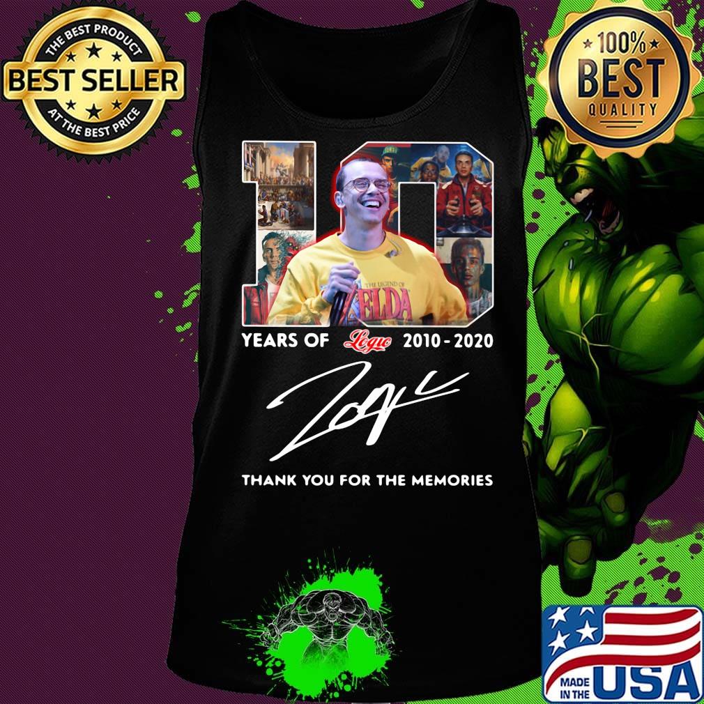 10 years of 2010 2020 logue thank you for the memories signature s Tank top 10 years of 2010 2020 logue thank you for the memories signature s Tank top