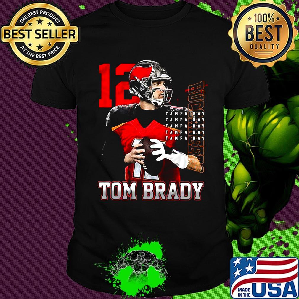 12 tom brady tampa bay buccaneers shirt