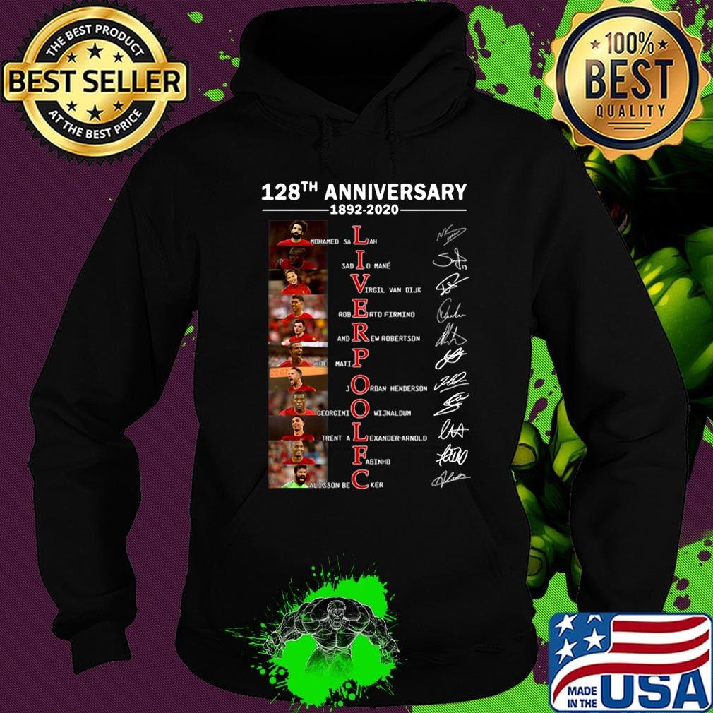 128th anniversary 1892 2020 liverpool fc players signatures s Hoodie 128th anniversary 1892 2020 liverpool fc players signatures s Hoodie