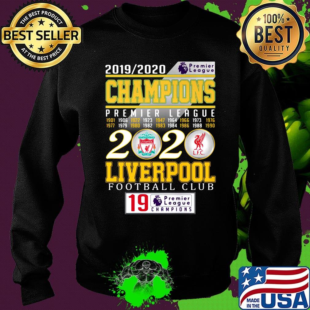 2019 2020 champions premier league 2020 liverpool football club logo s Sweater 2019 2020 champions premier league 2020 liverpool football club logo s Sweater