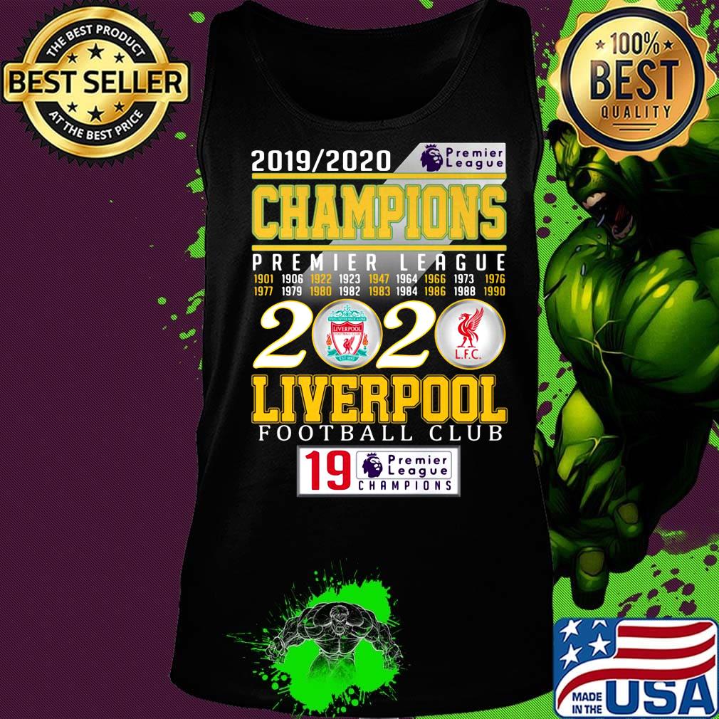 2019 2020 champions premier league 2020 liverpool football club logo s Tank top 2019 2020 champions premier league 2020 liverpool football club logo s Tank top