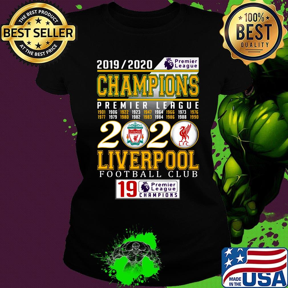 2019 2020 champions premier league 2020 liverpool football club s Ladies tee 2019 2020 champions premier league 2020 liverpool football club s Ladies tee