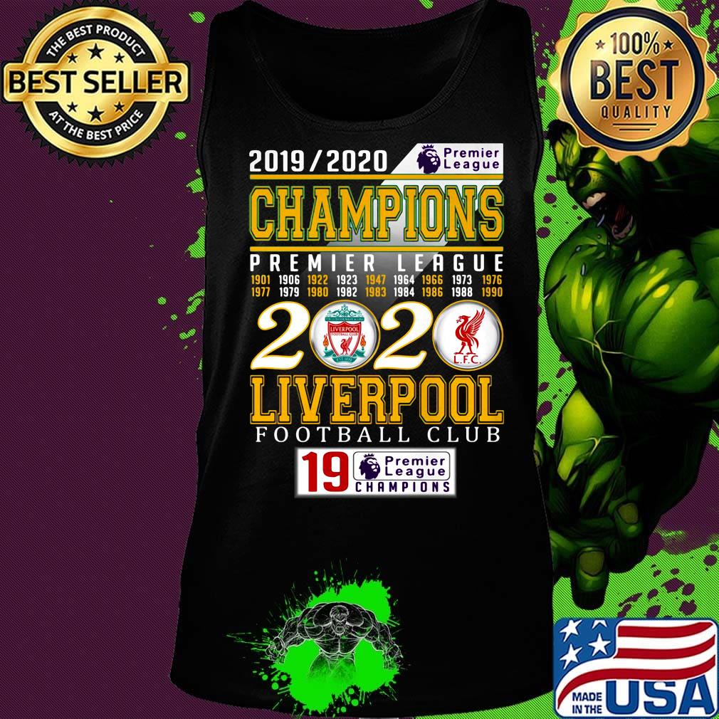 2019 2020 champions premier league 2020 liverpool football club s Tank top 2019 2020 champions premier league 2020 liverpool football club s Tank top